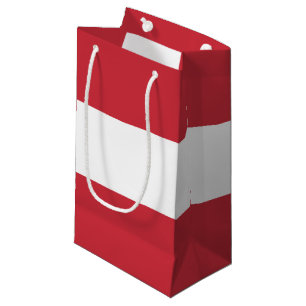 Österreichische Flagge Kleine Geschenktüte