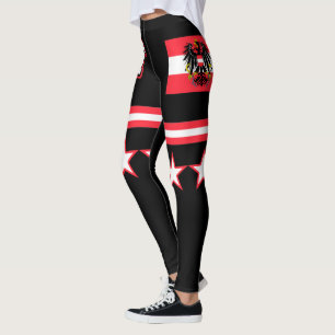 Österreichische Flagge Leggings