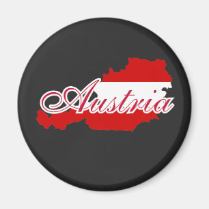 Österreichische Flagge Magnet