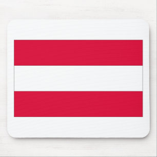 Österreichische Flagge Mousepad