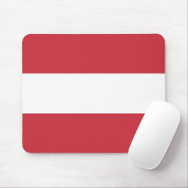 Österreichische Flagge Mousepad