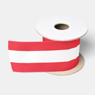 Österreichische Flagge (Österreich) Satin Ribbon Satinband