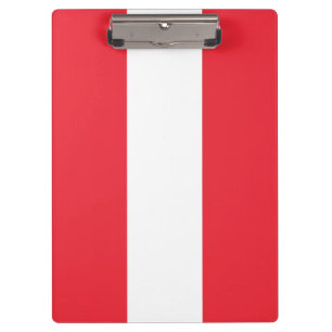 Österreichische Flagge (Österreich) Zwischenablage Klemmbrett