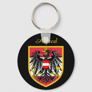 Österreichische Flagge Schlüsselanhänger
