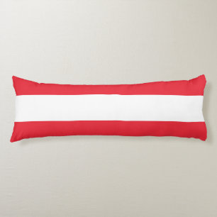 Österreichische Flagge Seitenschläferkissen