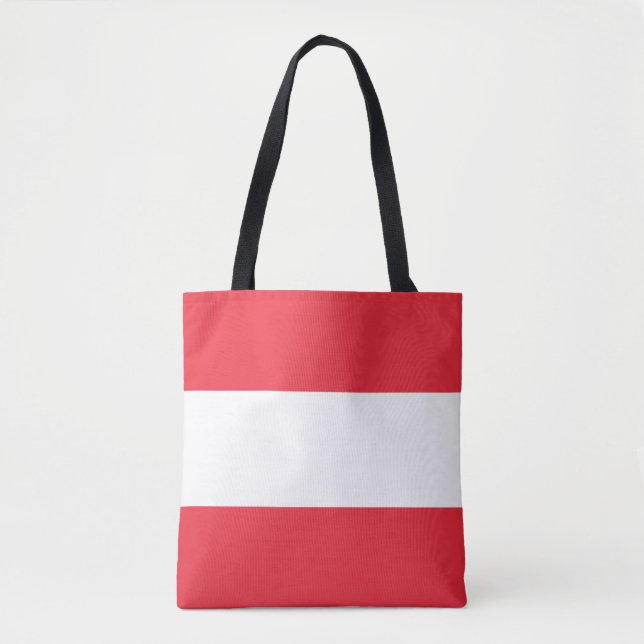 Österreichische Flagge Tasche (Vorderseite)