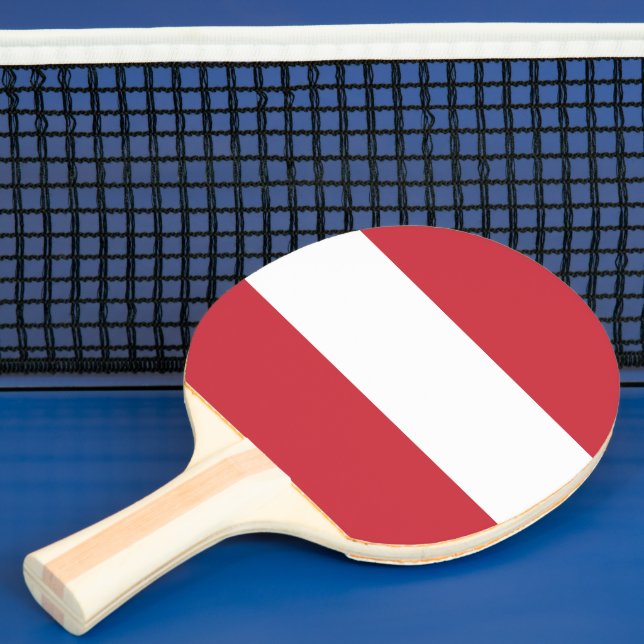 Österreichische Flagge Tischtennis Schläger (InSitu)
