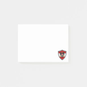 Österreichische Flagge-Wappen Post-it-Notizen Post-it Klebezettel
