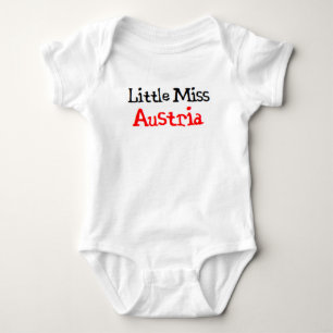 österreichische kleine Miss Baby Strampler