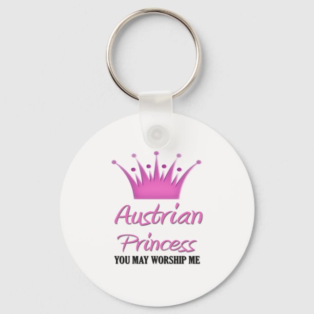 Österreichische Prinzessin Schlüsselanhänger (Vorderseite)