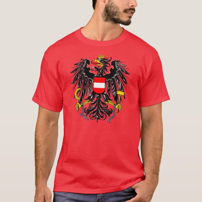 Österreichische Wappen T-Shirt (Vorderseite)