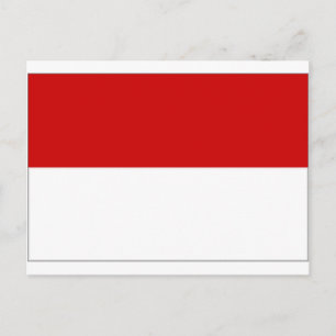 Österreichische Wiener Flagge Postkarte