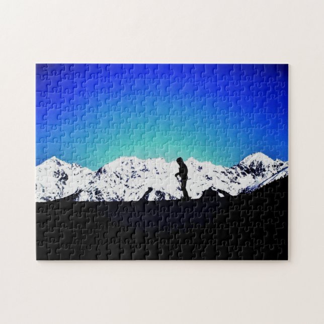 Österreichischer Alpen-Skier (Horizontal)
