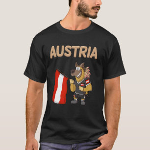 Österreichischer Deutsch-Schäferhund-Fan T-Shirt