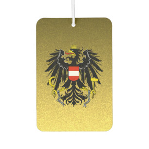 Österreichischer Wappen-T - Shirt Autolufterfrischer