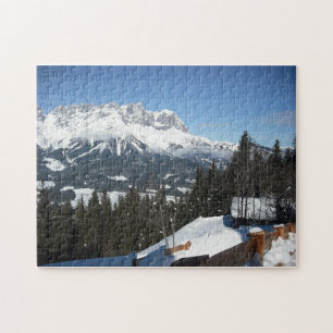 Österreichisches Alpen-Puzzlespiel (Version 1)