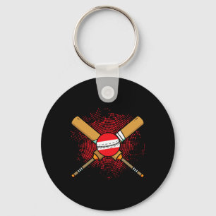 Österreichisches Cricket-Schläger und Ll-Flagge Ös Schlüsselanhänger
