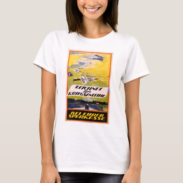 Österreichisches Darlehen aus dem 8. Weltkrieg T-Shirt (Vorderseite)