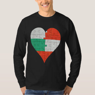 Österreichisches Flaggenherz T-Shirt