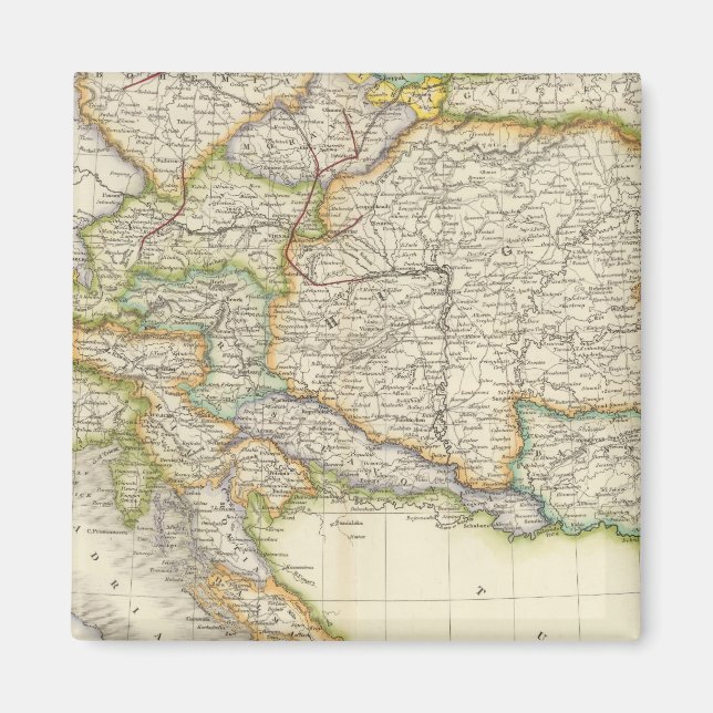 Österreichisches Reich 2 Magnet (Vorne)