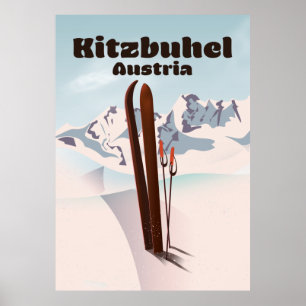 Österreichisches Skipposter Poster
