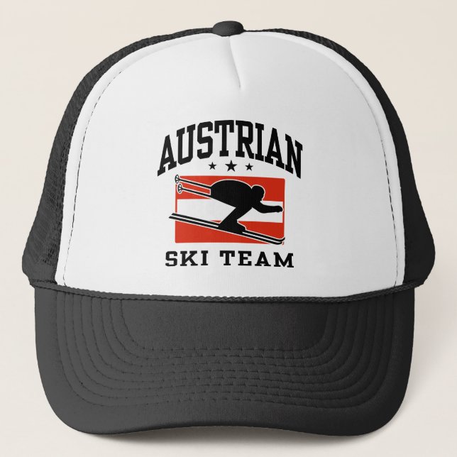 Österreichisches Skiteam Truckerkappe (Vorderseite)