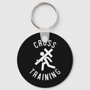 Osterreligiöser Spaß Christliches Cross Training G Schlüsselanhänger