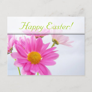 Osterrosa Daisy Postcard Feiertagspostkarte