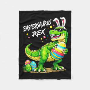 Ostersaurus Rex Lustiger Dinosaurier Ostern T Rex Fleecedecke