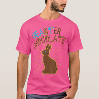 Osterschokolade essen Sonniges Sonniges Ostern T-Shirt