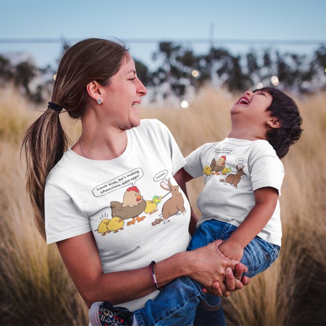 Osterschokolade Gekackt OsterSpaß T-Shirt (Von Creator hochgeladen)