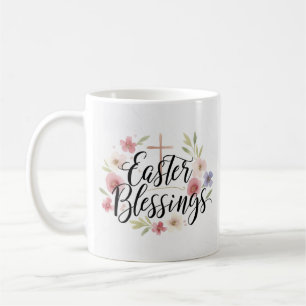 Ostersegmente Typografie Tasse - Eleganter Frühlin