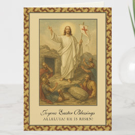 Ostersegnung Auferstehung Jesus Gebet Urlaub Feiertagskarte