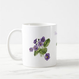 Ostersegnung lila violette Tasse