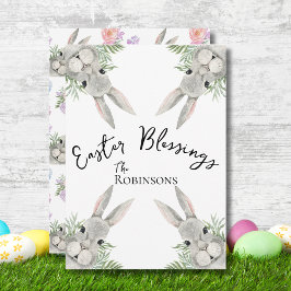 Ostersegnung Neugierige, graue, sonnige grüne Blät