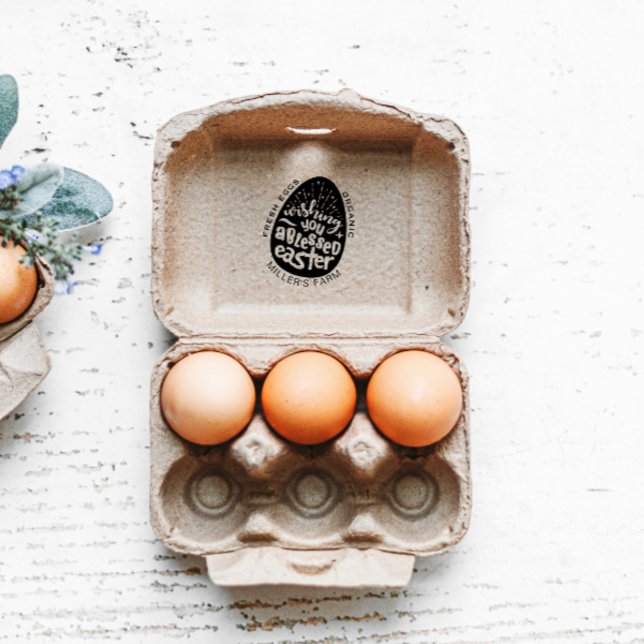 Ostersegnung Spielerisch Drehbügelkartons-Briefmar Gummistempel (Von Creator hochgeladen)