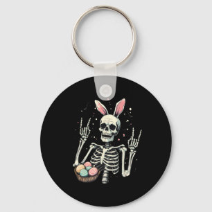 Osterskelett Bunny Rock Hand Rocker Jungs Kinder m Schlüsselanhänger