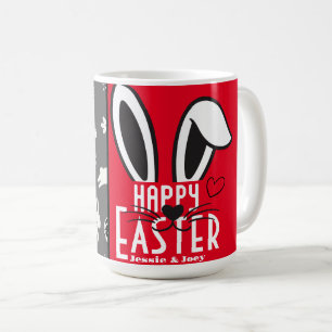 Ostersonne, einfache niedliche Familie Kaffeetasse