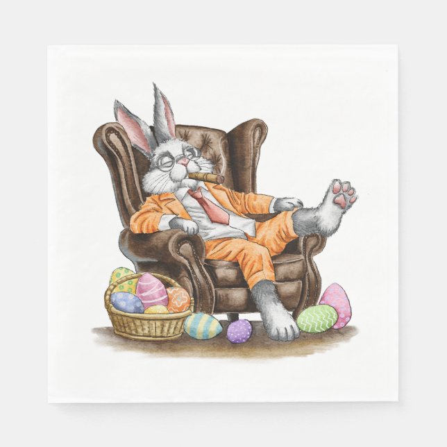 Ostersonne Serviette (Vorderseite)