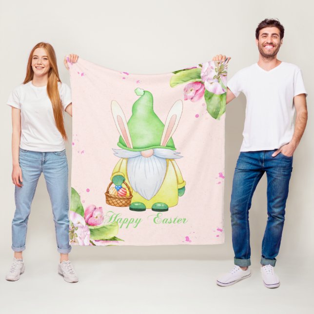 Ostersonnengome Fleecedecke (Beispiel)