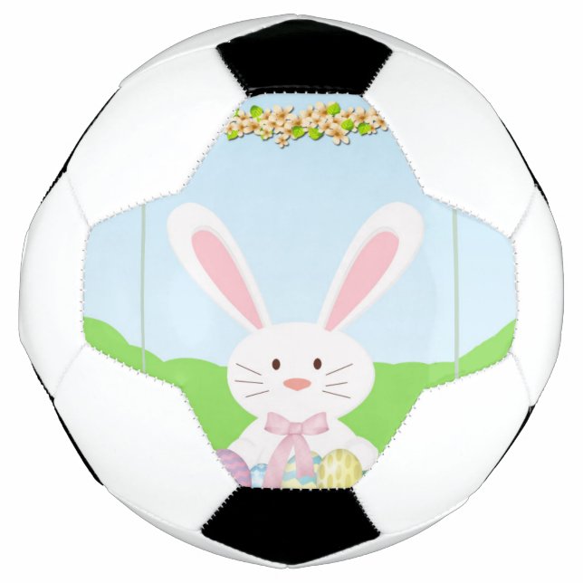 Ostersonnenillustrierung Fußball (Vorderseite)