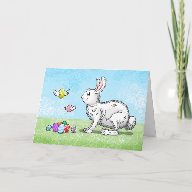 Ostersonnenjagd Einladung (Vorderseite)