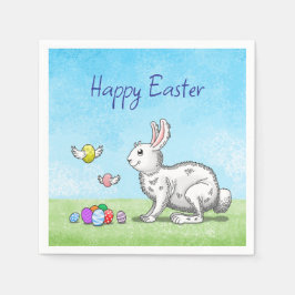 Ostersonnenjagd Serviette