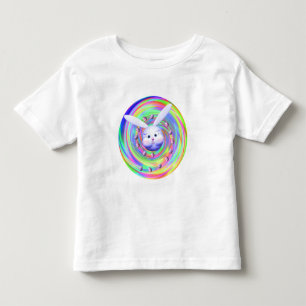 Ostersonnenkopfdrehscheibe Kleinkind T-shirt