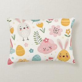 Ostersonnenmuster Dekokissen