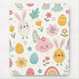 Ostersonnenmuster Mousepad