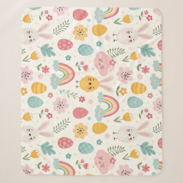 Ostersonnenmuster Sherpadecke