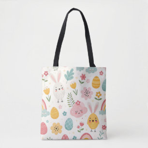 Ostersonnenmuster Tasche