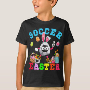 Ostersonnige Eier spielen Fußball Kostümbildner T-Shirt