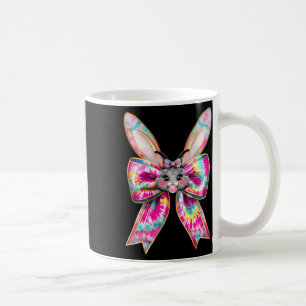 Ostersonnige Gefärbte Krawatte Coquette Bow Ostert Kaffeetasse